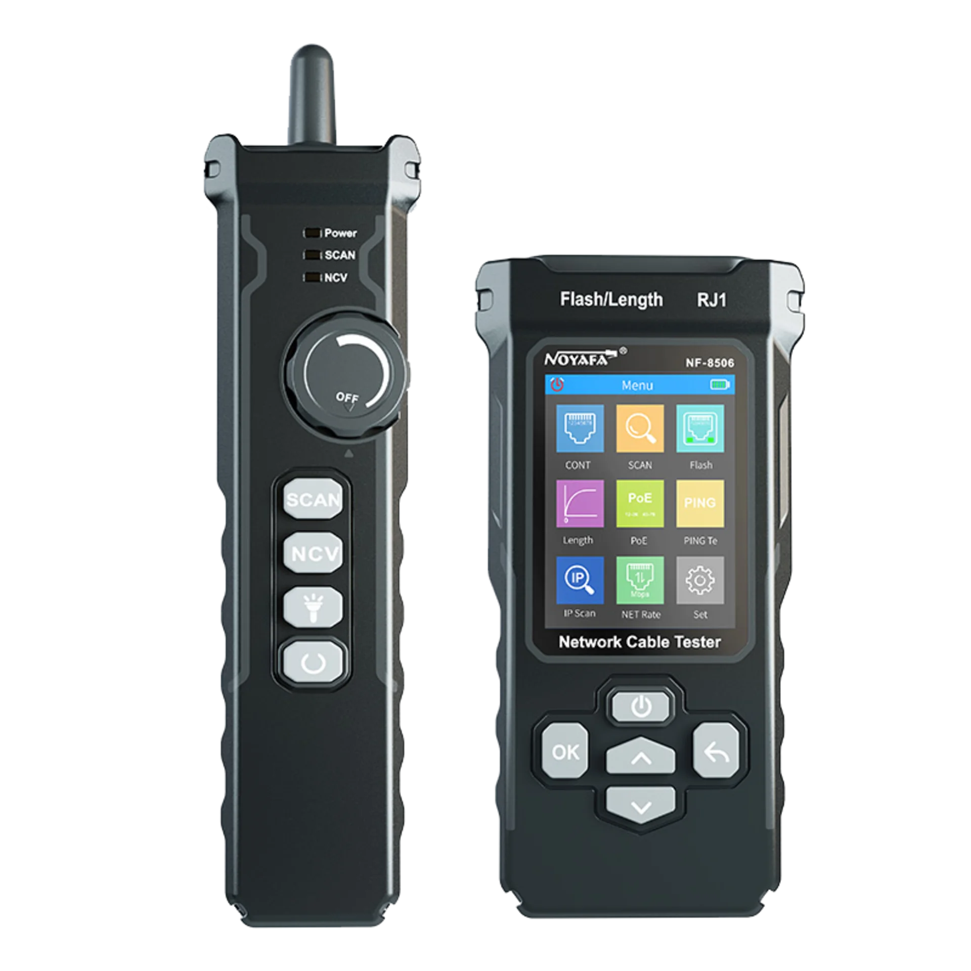 Многофункциональный кабельный тестер Noyafa NF-8506 (Русифицированное меню)