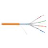 Кабель NIKOLAN F/FTP 4 пары, Кат.6a (Класс Eа), тест по ISO/IEC, 500МГц, одножильный, BC (чистая медь), 23AWG (0,56мм), внутренний, LSZH нг(А)-HFLTx,
