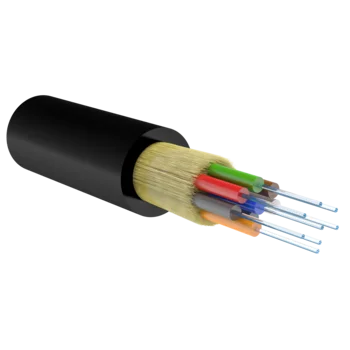 Кабель волоконно-оптический, 8 волокон, многомодовый 50/125мкм, стандарта OM2, распределительный, с плотным буфером, LSZH -40C нг(A)-HFLTx, черный