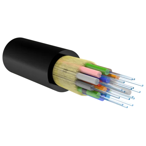 Кабель волоконно-оптический, 16 волокон, многомодовый 50/125мкм, стандарта OM3, распределительный, с плотным буфером, LSZH -40C нг(A)-HFLTx, черный