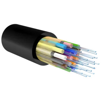 Кабель волоконно-оптический, 24 волокна, многомодовый 50/125мкм, стандарта OM3, распределительный, с плотным буфером, LSZH -40C нг(A)-HFLTx, черный