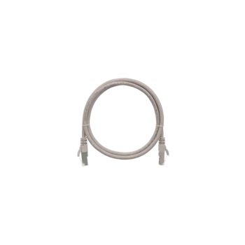 Коммутационный шнур NIKOMAX F/UTP 4 пары, Кат.5е, 26AWG, LSZH нг(А)-HFLTx, серый, 1,5м