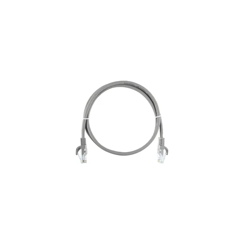 Коммутационный шнур NIKOMAX U/UTP 4 пары, Кат.5е, 24AWG (7х0,205мм), LSZH нг(А)-HFLTx, серый, 20м