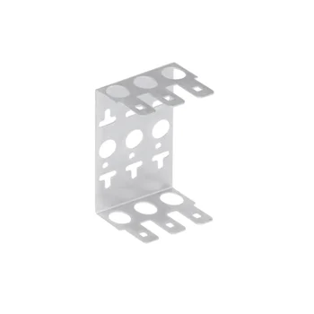 Кронштейн NIKOMAX настенный, на 3 плинта, металлический, уп-ка 2шт.