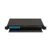 Оптический кросс NIKOMAX 19" Premium Line, 1U, укомплектованный на 8 портов SC/UPC (8 одинарных SC/UPC адаптеров) SM 9/125 OS2, выдвижной