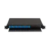 Оптический кросс NIKOMAX 19" Premium Line, 1U, укомплектованный на 16 портов SC/UPC (16 одинарных SC/UPC адаптеров), SM 9/125 OS2, выдвижной
