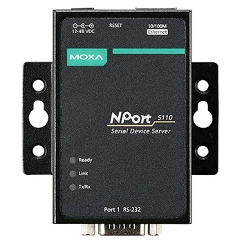 NPort 5110 1-портовый асинхронный сервер RS-232 в Ethernet MOXA