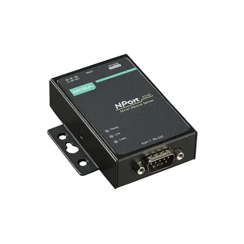 NPort 5110-T 1-портовый преобразователь RS-232 в Ethernet с расширенным диапазоном температур MOXA