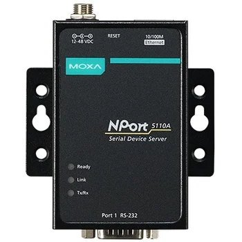 NPort 5150A 1-портовый усовершенствованный асинхронный сервер RS-232/422/485 в Ethernet MOXA