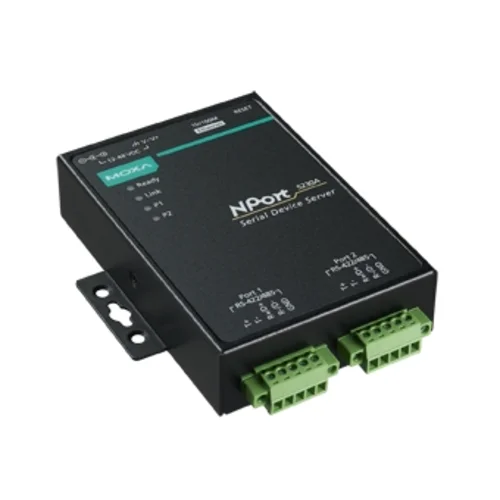 NPort 5230A 2-портовый усовершенствованный преобразователь RS-422/485 в Ethernet