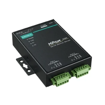 NPort 5230A 2-портовый усовершенствованный преобразователь RS-422/485 в Ethernet