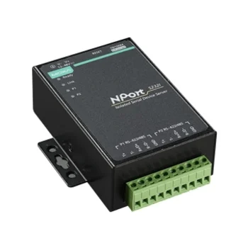 Сервер NPort 5232I-T 2 port RS-422/485,10/100 Ethernt,Isolation,t:-40/+70, без адаптера питания