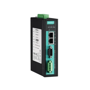 NPort IA 5150A-T 1-портовый усовершенствованный преобразователь RS-232/422/485 в Ethernet с расширенным диапазоном температур MOXA