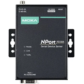 NPort P5150A 1-портовый сервер RS-232/422/485 в Ethernet с возможностью питания через Ethernet (PoE, стандарт IEEE 802.3af) MOXA