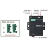 NPort P5150A 1-портовый сервер RS-232/422/485 в Ethernet с возможностью питания через Ethernet (PoE, стандарт IEEE 802.3af) MOXA