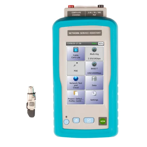 Тестер медных кабельных линий с функцией Certi-Lite NSA-K30