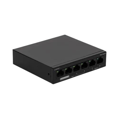 Неуправляемый 4 портовый POE коммутатор Uniview NSW2020-6T-POE-IN-NB