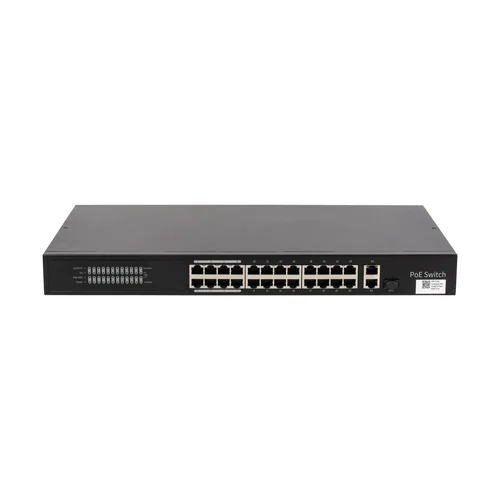 Управляемый 24 портовый POE коммутатор Uniview NSW3000-24T1GT1GC-POE-IN-NB