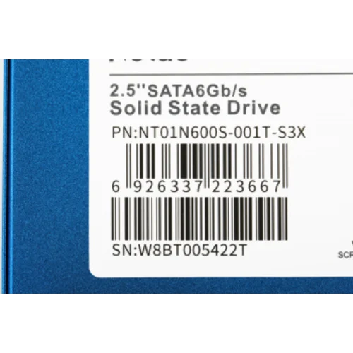 Накопитель SSD Netac SATA-III 1TB NT01N600S-001T-S3X N600S 2.5"
