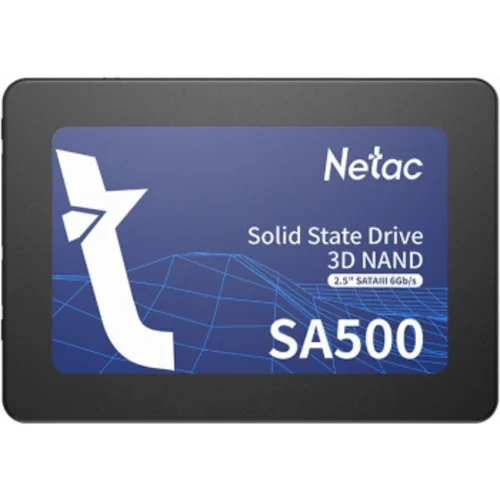 Накопитель SSD Netac SATA III 120Gb NT01SA500-120-S3X SA500 2.5"