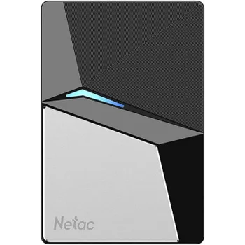 Накопитель SSD Netac USB-C 240Gb NT01Z7S-240G-32BK Z7S 2.5" черный