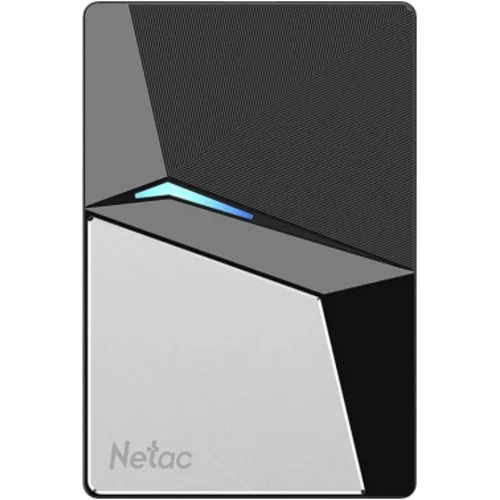 Накопитель SSD Netac USB-C 240Gb NT01Z7S-240G-32BK Z7S 2.5" черный