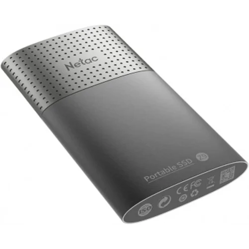 Накопитель SSD Netac USB-C 2000Gb NT01Z9-002T-32BK Z9 1.8" черный