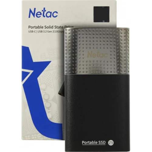 Накопитель SSD Netac USB-C 2000Gb NT01Z9-002T-32BK Z9 1.8" черный