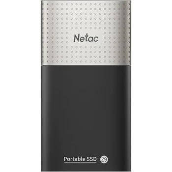 Накопитель SSD Netac USB-C 2000Gb NT01Z9-002T-32BK Z9 1.8" черный