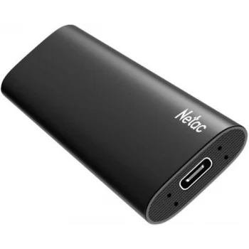 Накопитель SSD Netac USB-C 1Tb NT01ZSLIM-001T-32BK Z Slim 1.8" черный