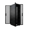 19" серверный шкаф ПРОЦОД 48U 600х1070 мм, передняя дверь перфорация, задние двери двойная перф., регулируемые опоры, RAL 9005