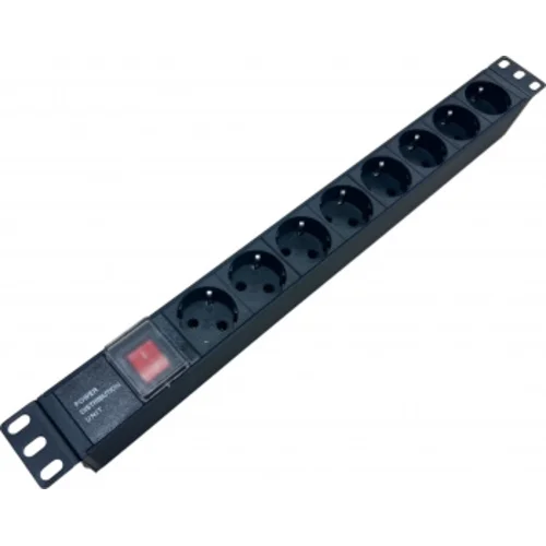 Блок распределения питания NTSS NTSS-PDU-DA1015 гор.размещ. 8xSchuko базовые 10A C14