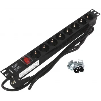 Блок распределения питания NTSS NTSS-PDU-DA2032 гор.размещ. 8x базовые 16A Schuko 1.8м