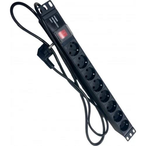 Блок распределения питания NTSS NTSS-PDU-DA2034 гор.размещ. 8xSchuko базовые 16A Schuko 2м