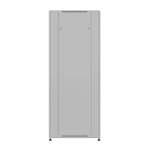 19'' Напольный серверный шкаф NTSS ПРЕМИУМ 32U 600x600 мм, передняя дверь стекло, задняя глухая металл, боковые стенки, регулируемые опоры, RAL 7035