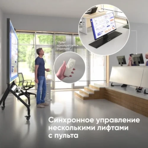 Кронштейн для мониторов Onkron NWS-SC24 черный 13"-24" макс.15кг настольный