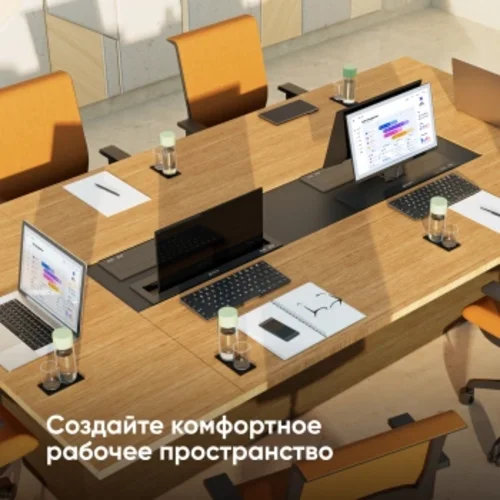 Кронштейн для мониторов Onkron NWS-SC24 черный 13"-24" макс.15кг настольный