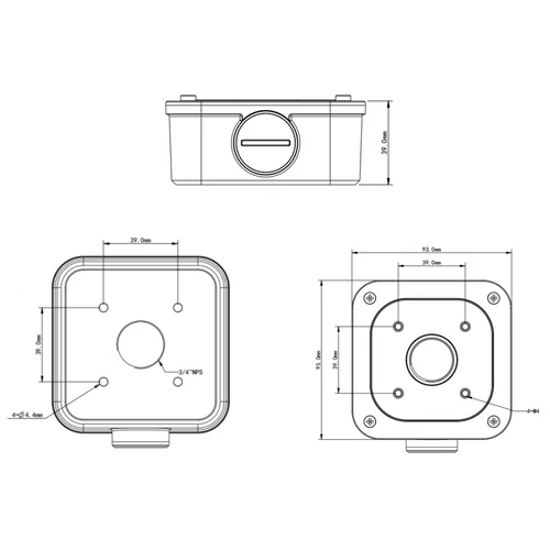 Коробка монтажная OMNY ACC BOX 6