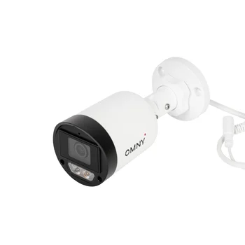 Камера сетевая буллет 2Мп OMNY LB-2122EBAWF28K-DL с микрофоном, объектив 2.8мм, WDR и двойной подсветкой