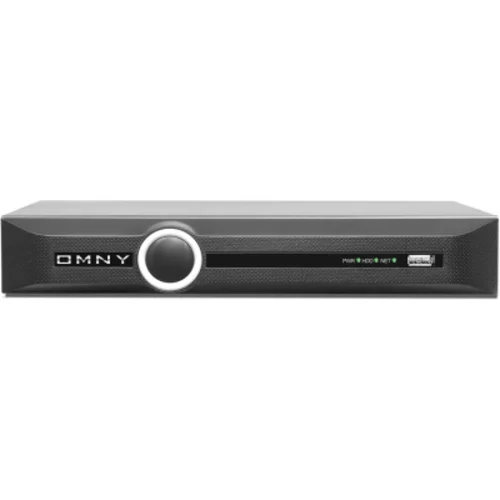 IP Видеорегистратор сетевой OMNY NK 20N1, 20 каналов, макс. вх./исх. битрейт 80/80 Мбит/с, 1x3.5"SATA по 10Тб, 1xHDMI, 1xVGA