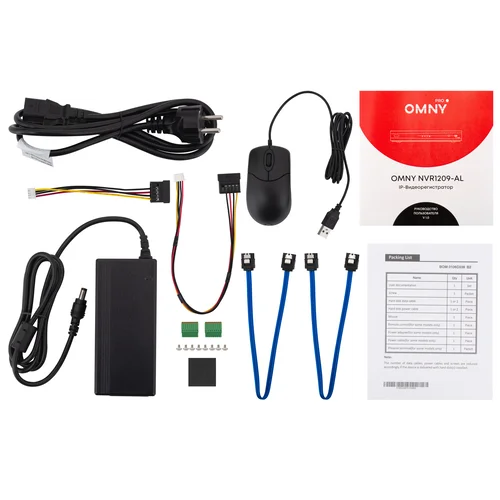 Видеорегистратор сетевой 9-канальный OMNY PRO NVR1209-AL