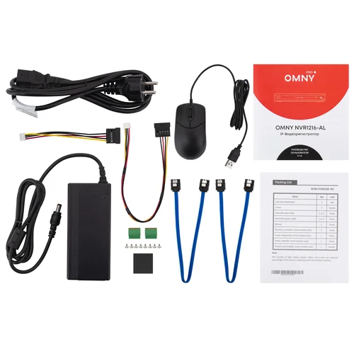 Видеорегистратор сетевой 16-канальный OMNY PRO NVR1216-AL