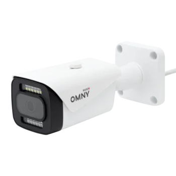 Камера сетевая буллет 2Мп OMNY BASE miniBullet2E-WDS-SDL 28 с двойной подсветкой и микрофоном