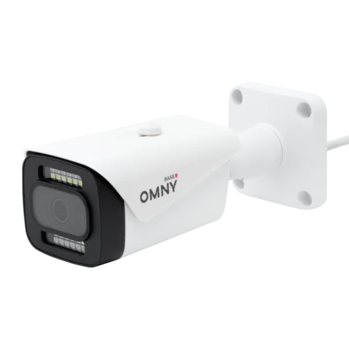 Камера сетевая буллет 2Мп OMNY BASE miniBullet2E-WDS-SDL 28 с двойной подсветкой и микрофоном
