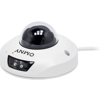 IP камера OMNY BASE miniDome2AE-WDS 17, купольная 2Мп (1920х1080) 30к/с, 1.7мм, F2.0, 802.3af A/B, 12±1В DC, ИК до 15м, встр.микр., WDR 120dB, MicroSD