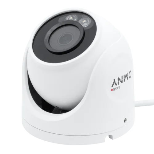 Камера сетевая купольная 2Мп OMNY BASE miniDome2E-WDS-SDL v3 28 с двойной подсветкой и микрофоном