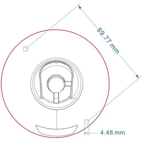 IP камера OMNY BASE miniDome4A-WDS миникупольная 4Мп (2592x1520) 20к/с, 1.7мм, F2.0, 802.3af A/B, 12±1В DC, ИК до 15м, встр. микр, WDR 120dB, MicroSD