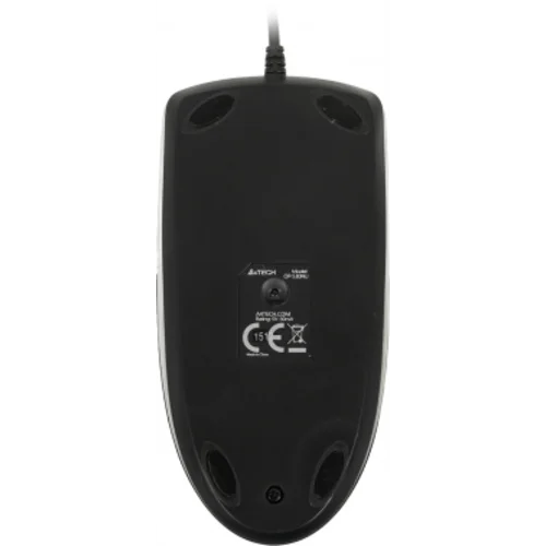 Мышь A4Tech OP-530NU черный оптическая (1000dpi) USB (2but)