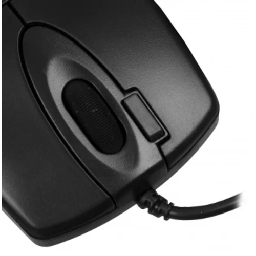 Мышь A4Tech OP-620D черный оптическая (1200dpi) USB (4but)