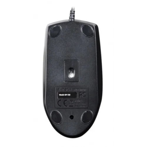 Мышь A4Tech OP-720 черный оптическая (1200dpi) PS/2 (3but)